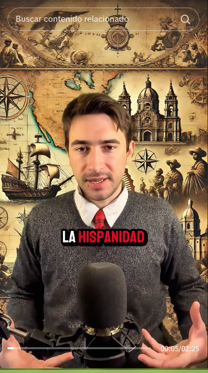 Tomas García, Tiktoker orgulloso de la Hispanidad