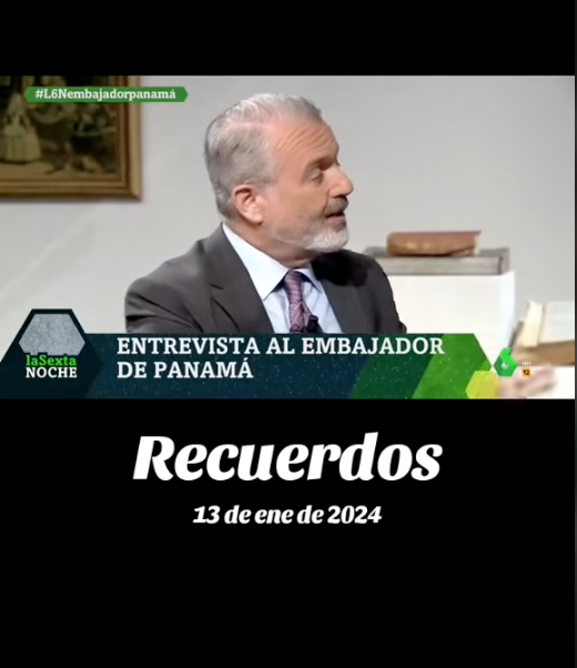 El Embajador de Panama habla sobre los derechos de los habitantes de las tierras de la monarquía Hispánica.
