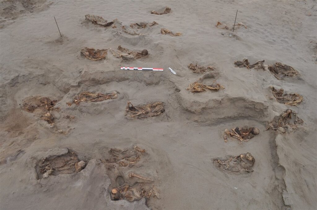 Sacrificio de niños en Sudamerica hacia 1450