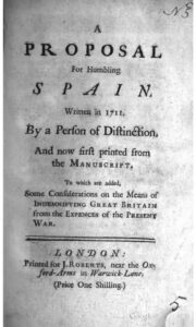 Portada del libro Propuesta para humillar a España