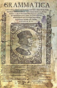 Introductiones latinae por Antonio de Nebrija