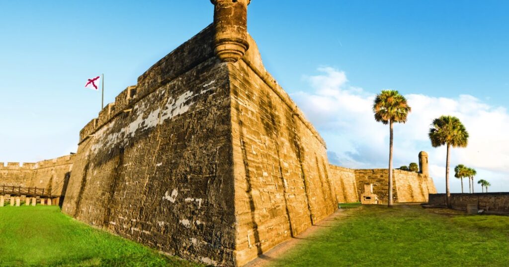 Castillo de San Marcos, en San Agustín (Florida)